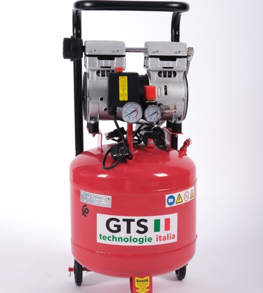 Compresseur d'air 30L silencieux 1 HP Monophasé - GTS