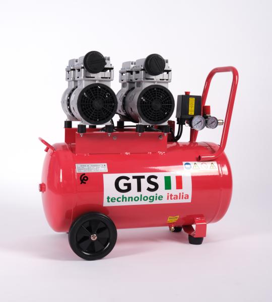Compresseur d'air 50L silencieux 2 HP Monophasé - GTS