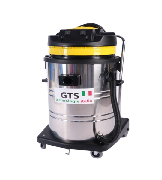 aspirateur 2 moteur 80 lt inox